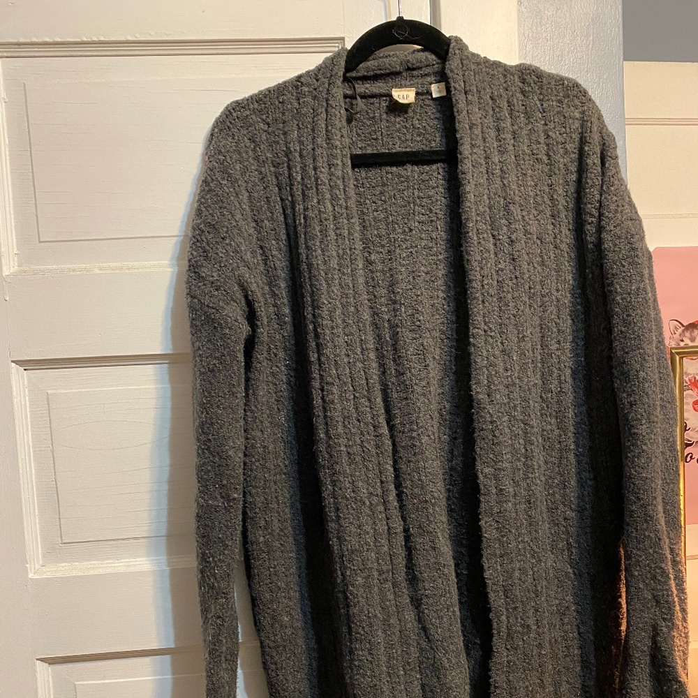 GAP soft, warm duster cardigan